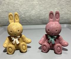 うさぎ 置物 2個セット