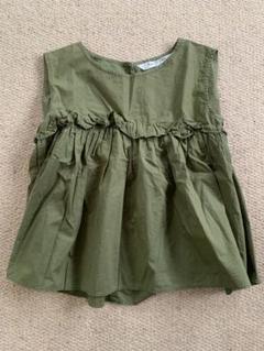 【美品】Ray BEAMS ヨーク ギャザー キリカエ ノースリーブ