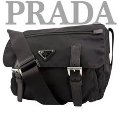 ✨美品✨　PRADA プラダ ポコノ 三角ロゴ　ショルダーバッグ　ナイロン