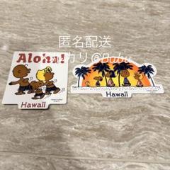 日焼けスヌーピー シール2枚セット - メルカリ
