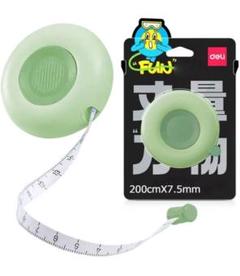 メジャー 巻き尺 2m 縫製測量用品 ワンクリックリターン スケール