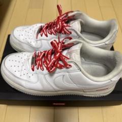 NIKE AIR FORCE 1 SUPREME 26.5㎝　 送料無料 Nike Supreme x Air Force 1 Low Box Logo - Speed Red - CU9225