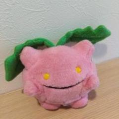 TOMY ポケモン　ポケットモンスター　ぬいぐるみ　ハネッコ　レトロ　2000年 ポケットモンスター[ハネッコぬいぐるみ・旧トミー]Pocket