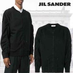 ホットセール オーバーシルエットブルゾン 20AW SANDER JIL カーキ 極美品 46 - ブルゾン