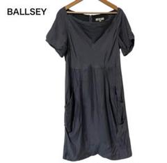 BALLSEY ボールジィ　半袖ワンピース　グレー 38サイズ　ポケット付きのサムネイル