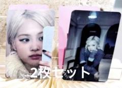 BLACKPINK ロゼ 中国 北京ポップアップ 特典 セット blackpink ロゼ中国上海ポップアップ購入特典トレカ 2枚セット