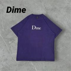 【大人気ブランド】Dime Tシャツ　ロゴプリント　パープル　ビッグサイズ　XL
