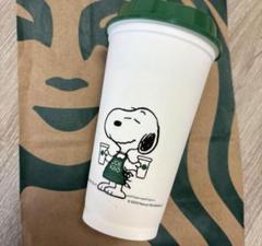 スタバ スヌーピー ステンレスボトル リユーザブルカップ ミニカップ&巾着追加！ スターバックス＋PEANUTS♪こっちのスヌーピーも買ったよ