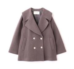 JILL BY JILLSTUART♡ウールカルゼPコート ピンクベージュS JILL by STUART ピーコート pコート ウールカルゼシリーズ