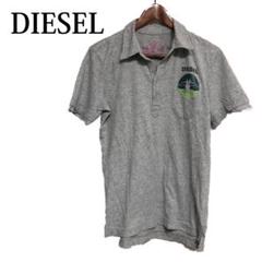 DIESEL 半袖ポロシャツ 半袖カットソー プリントポロシャツサーファー