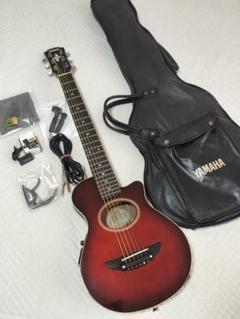 YAMAHA APXT-1A ミニエレアコギター YAMAHA ヤマハ ミニエレアコ APXT-1A グリーン トラベルギター
