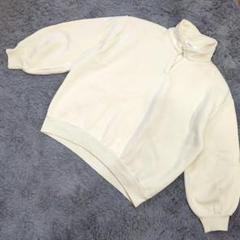 ★b874 AMERICAN HOLIC【L】ハイネックプルオーバー アイボリー