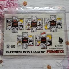 SNOOPY - スヌーピー75周年ジッパーケース スヌーピー ジッパーケース (WOODSTOCK AND FRIENDS Celebrate