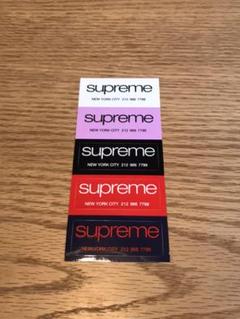 正規品 Supreme ステッカー 5枚 1シート 20ss