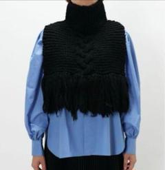 HYKE ハイク CABLE-KNIT SWEATER NECK WARMER