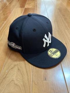 新品ヤンキースニューエラ59FIFTY 2024年ポストシーズンパッチ7 1/4