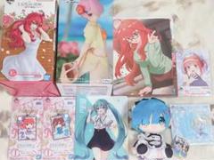 五等分の花嫁 Re:ゼロから始める異世界生活 初音ミク グッズ まとめ売り