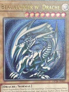 遊戯王　ots28 op28 青眼の白龍　レリーフ EU 英語 青眼の白龍 ブルーアイズ OTS28 遊戯王 レリーフ 1
