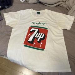 70s Hutch Reach Co. 7up ロゴ ストライプTシャツ