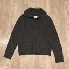 DUFFER】ニットカーディガン セーター エルボーパッチ グリーン M ...