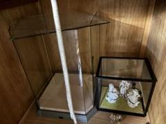 大型ガラスディスプレイケース　リヤドロ　全てまとめて　引取りのみ