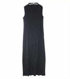 美品 ISSEY MIYAKE プリーツロングワンピース 2 グリーン PLEATS PLEASE ISSEY MIYAKE / プリーツプリーズイッセイミヤケ