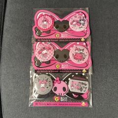 Happyくじ　マイメロ　クロミ　G賞　缶バッチ