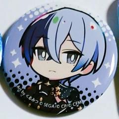 青柳冬弥 メタリック缶バッジ 望月けい プロセカ あんスタ コラボ 予約商品】コネクトライブ 特別版 プロジェクトセカイ×あんさん