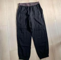 極美品　nest robe confect リネンイージーパンツ　4 ブラック
