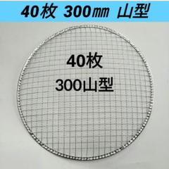 40枚 山型 300㎜ ドーム 焼き網 丸網 替え網 使い捨てのサムネイル