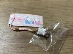 ハローキティ ストラップ 根付 ねつけ ベビー KITTY&MIMMY 28th ハローキティ ストラップ 根付 ねつけ ベビー KITTY&MIMMY 28th