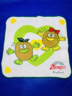 新品未使用　Zespri キウイフルーツ ハンカチ　ハンドタオル
