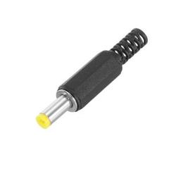DC 4.0x1.7mm オスはんだコネクタ、DC 4.0mm x 1.7mm