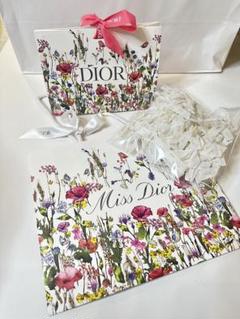 【Miss apple】DIOR 花柄 ギフトBOXetc miss diorフラワーブーケ柄ショッパーギフトボックスセット
