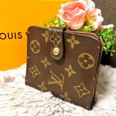 【美品】ルイヴィトン モノグラム コンパクト・ジップ 二つ折り 財布