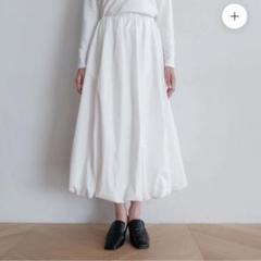 ウエストギャザーバルーンスカート