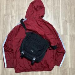 極美品★STUSSY（ステューシー）ショルダーバッグ 赤 レッド レッド（赤）系 STUSSY(ステューシー) ショルダーバッグ(メンズ