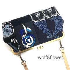 ミナペルホネン　希少wolf&flower　ハギレ　生地　ハンドメイド Amazon.co.jp: ミナペルホネン ハギレセット wolf&flower gemma