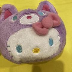 ご当地キティ　ぬいぐるみ　ラベンダーきつねしっぽM ご当地キティ ぬいぐるみ ラベンダーきつねしっぽM