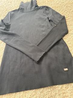 フォクシーかなり編み目が詰まった暖かいタートル 39116 Knit Top 