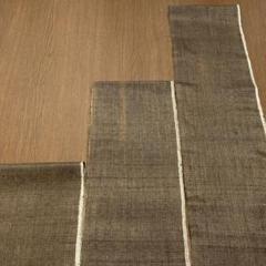 絹 織物 半幅 18×230cm・170cm・124cm 3枚組 古布 はぎれ