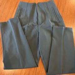 グリーン Sサイズ ポリエステルパンツ