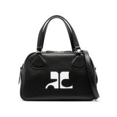 Courreges クレージュ レザーボーリングバッグ