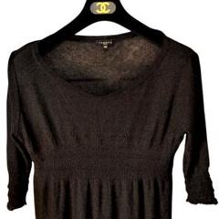 極美品✨️TABASA PARIS 34半袖ロングドレスブラック