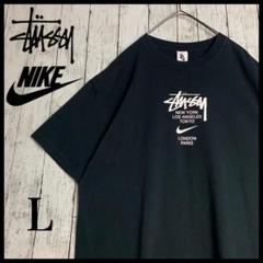 【即完売・最高デザイン】ステューシー×ナイキ☆限定コラボTシャツ/2884