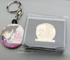名探偵コナン　鳥取　米花商店街 オリジナル キーホルダー＆ピンバッジ 毛利蘭 コナン百貨店 限定】名探偵コナン キーホルダー A コナン & 蘭