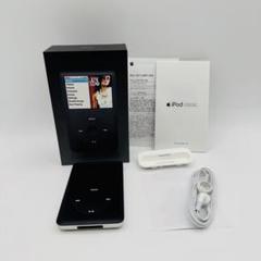 Apple iPod 80GB MB147J/A 本体 USBケーブル付き MB147J/A｜Apple iPod classic 80GB ブラック MB147J/A｜中古品