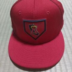 MLB アスレチックス赤色 スナップバックキャップ