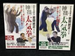 【希少】太気至誠拳法 岩間統正 神技! 太気拳　DVD 1、2巻セット
