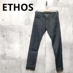 ETHOS エトス メンズ スウェットデニムスキニーパンツ ジーンズ M
